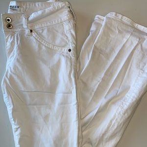 White Hudson Flare Jeans